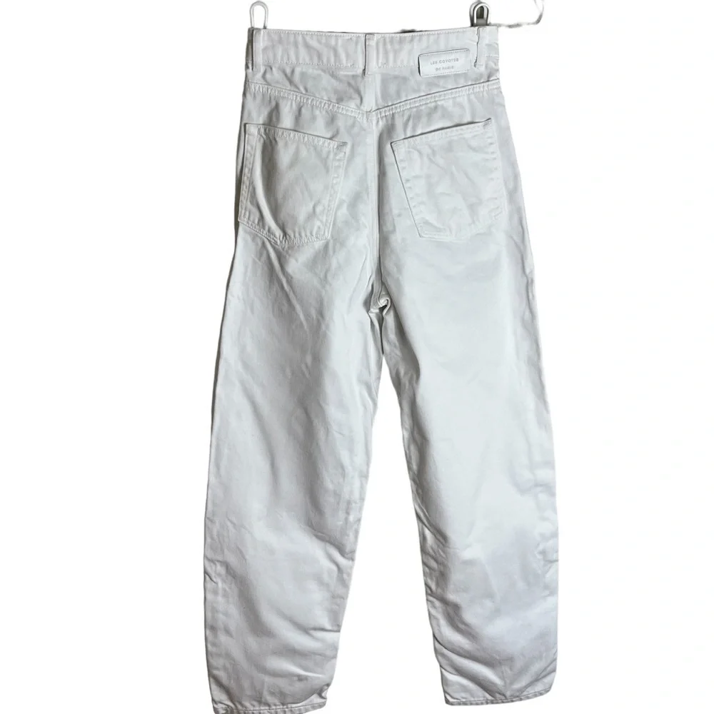 Les Coyotes De Paris Dewi Jeans in White Size US 26 FR 34 - Picture 5 of 10